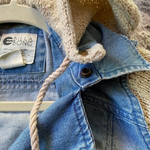 Billabong Convertible Moto Jean Jacket - Picture 8 of 11